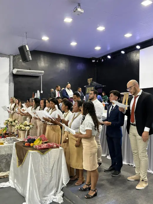 Coral de obreiros e diaconos
